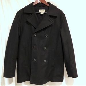J Crew Thinsulate lined Pea Coat- Timeless!